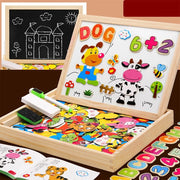 Wooden toys™ | Magnetische Tekentafel voor uren plezier