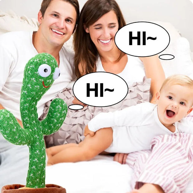 Swingende Cactus ™ | Geen Papagaai, maar een Cactus die jou na doet!